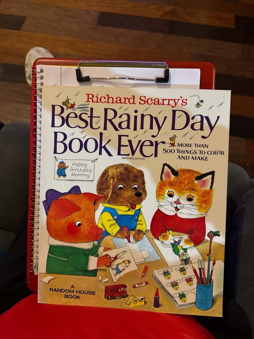 Richard Scarry's Best Rainy Day Book Ever Abridged Edit Random House Paperback